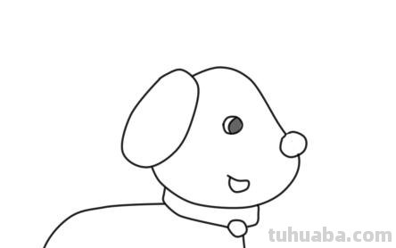小狗的简笔画怎么画 儿童简笔画毛绒小狗的画法？