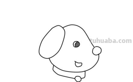 小狗的简笔画怎么画 儿童简笔画毛绒小狗的画法？