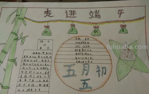 端午手抄报怎么办 端午节手抄报怎么画？