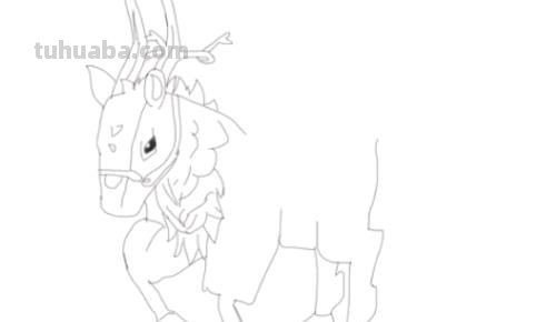 麒麟怎么画图片简笔画 麒麟挂画怎么挂？