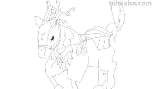 麒麟怎么画图片简笔画 麒麟挂画怎么挂？