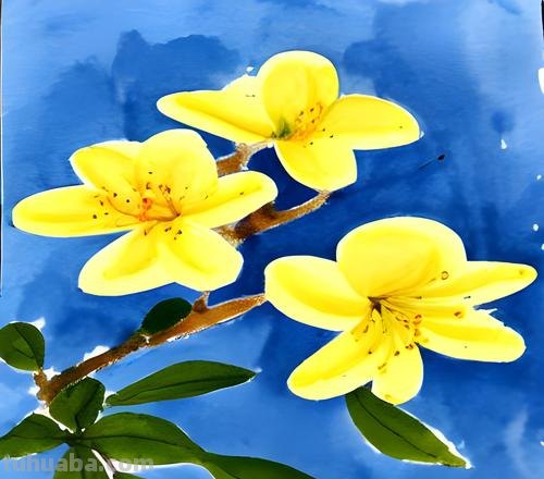 幼儿怎么画花朵简笔画 幼儿园画迎春花怎样画？
