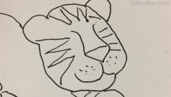 用彩铅颜料画老虎怎么画 如何画一只老虎,画老虎教程？