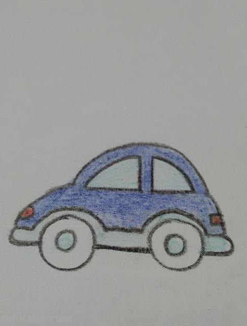 彩铅画迈巴赫汽车怎么画 怎样画汽车？