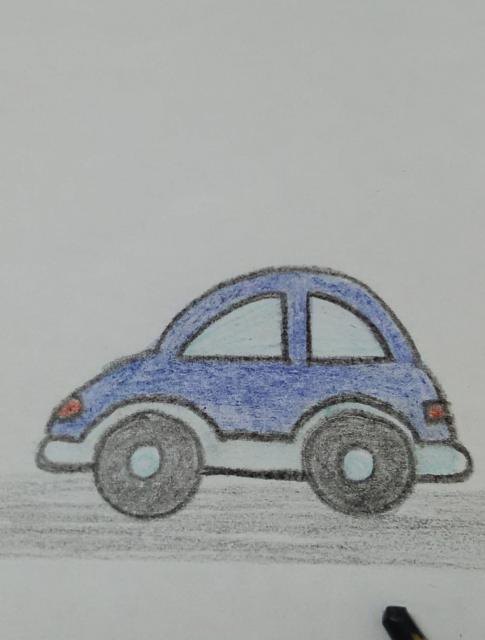 彩铅画迈巴赫汽车怎么画 怎样画汽车？