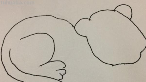 老虎狮子怎么画简笔画 一招学会画虎？