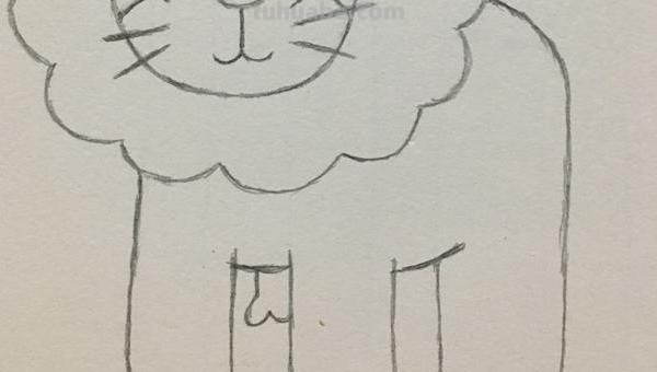 老虎狮子怎么画简笔画 一招学会画虎？