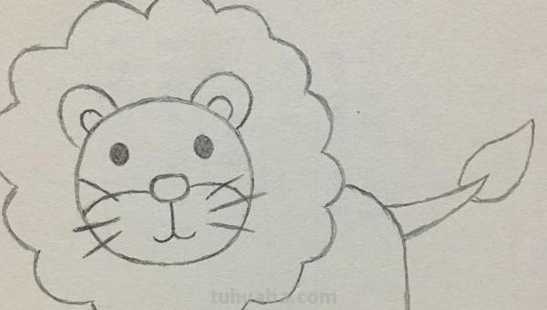 老虎狮子怎么画简笔画 一招学会画虎？