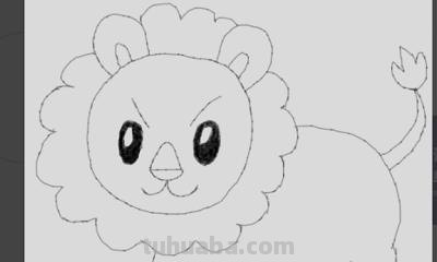 老虎狮子怎么画简笔画 一招学会画虎？