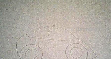 简笔画小汽车怎么画 儿童简笔画小轿车的画法？