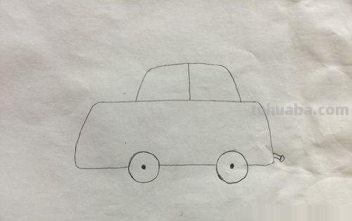 简笔画小汽车怎么画 儿童简笔画小轿车的画法？