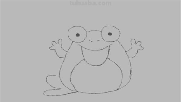 青蛙怎么画儿童简笔画 简笔画怎么画青蛙？