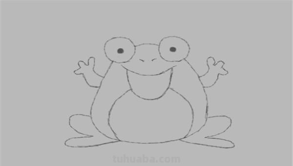 青蛙怎么画儿童简笔画 简笔画怎么画青蛙？