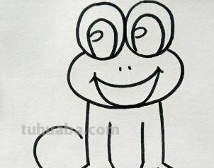 青蛙怎么画儿童简笔画 简笔画怎么画青蛙？