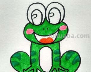 青蛙怎么画儿童简笔画 简笔画怎么画青蛙？