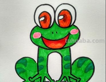 青蛙怎么画儿童简笔画 简笔画怎么画青蛙？