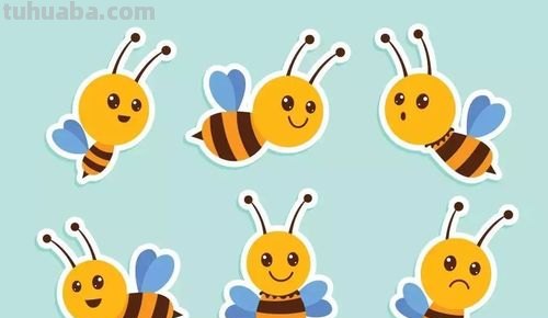 儿童简笔画教程|两只小蜜蜂呀,飞在花丛中呀
