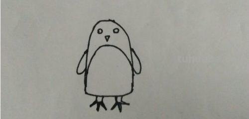 可爱的彩铅画企鹅怎么画 如何简单的画小企鹅？