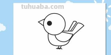 彩铅画黑色的小鸟怎么画 三秒学会画鸟？