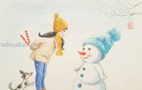 迎新年 彩铅画怎么画 2023春节绘画简单又漂亮步骤?