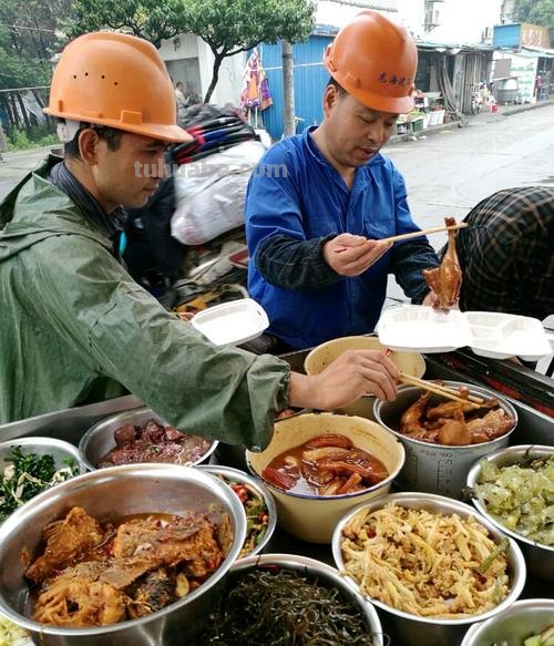 工地午餐速写 2021年工地的伙食咋样?