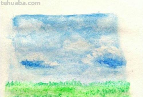 风景画彩铅草地怎么画 草地怎么画？