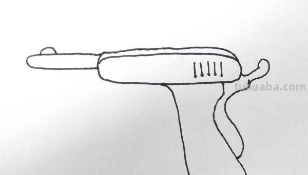 枪的简笔画怎么画 怎样画枪的简笔画？