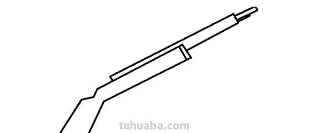 枪的简笔画怎么画 怎样画枪的简笔画？