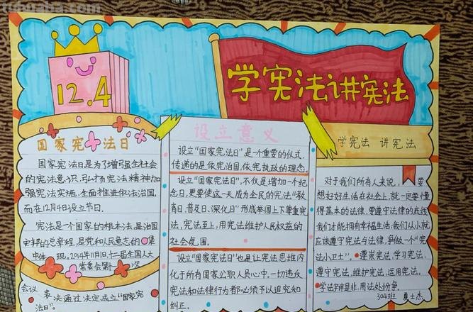 政治宪法手抄报内容是什么 宪法的核心内容是什么?