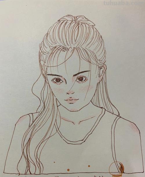 线条速写动漫 卡通人物如何速写?