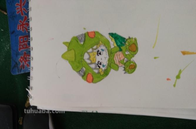 彩铅画迷斯拉怎么画 迷你世界迷斯拉怎么画?