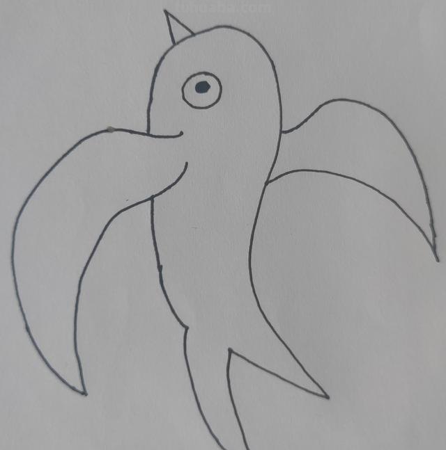 儿童简笔画燕子怎么画 儿童画小燕子？