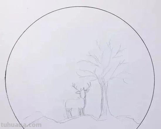用彩铅画立体圆形怎么画 如何画有倒影的立体圆?