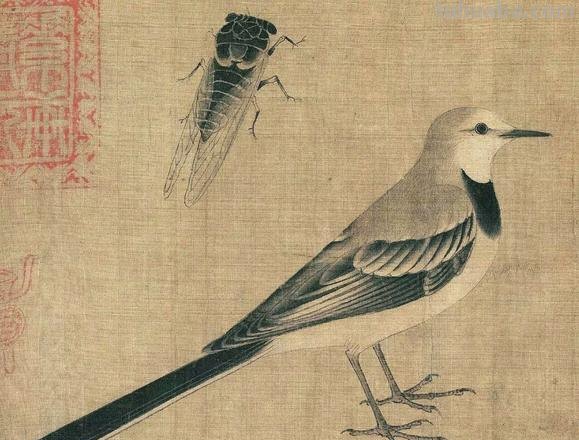 传世名画-看看五代黄筌惟妙惟肖的动物写生