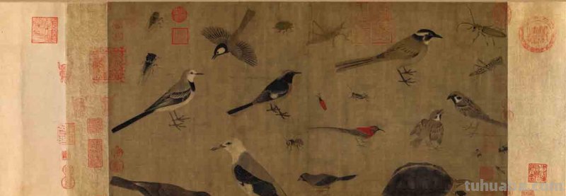 传世名画-看看五代黄筌惟妙惟肖的动物写生