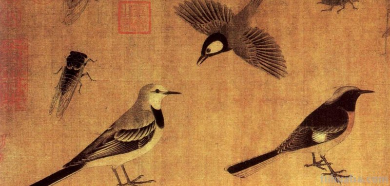 传世名画-看看五代黄筌惟妙惟肖的动物写生
