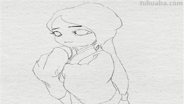 古代美女怎么画简笔画 怎样画好林黛玉？