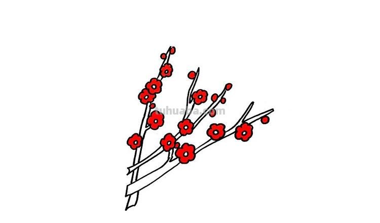 腊梅花怎么画简笔画 梅花怎么画简单又好看？