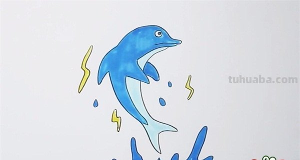 海豚的简笔画怎么画 海豚怎么画？