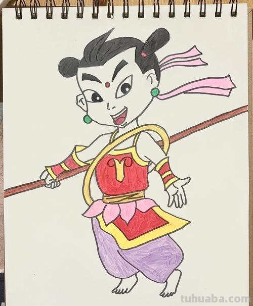 速写小哪吒 哪吒简笔画？