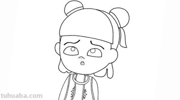 速写小哪吒 哪吒简笔画？