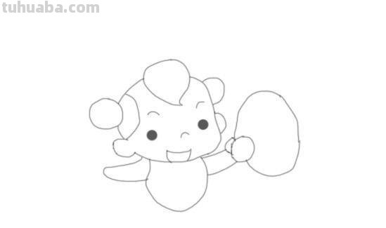 速写小哪吒 哪吒简笔画？