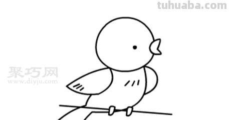 黄莺的简笔画怎么画 如何画小鸟的简笔画？
