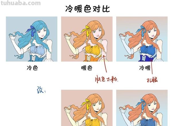 色彩冷暖关系及其讲解