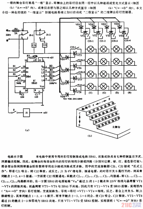 变色彩灯原理及其应用