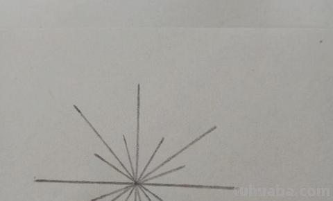 雪花的简笔画怎么画 一笔画雪花？