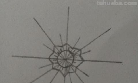 雪花的简笔画怎么画 一笔画雪花？