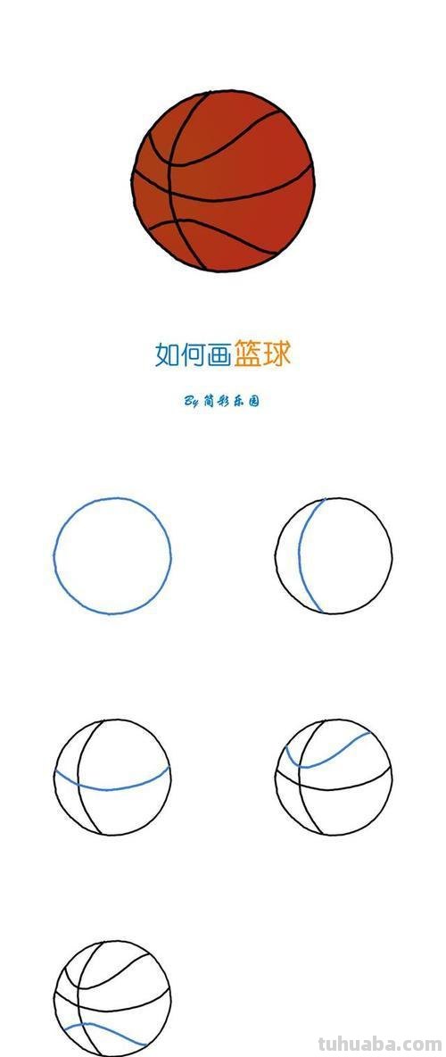 篮球足球怎么画简笔画 怎么画足球？