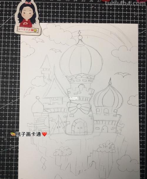 【用色彩画出梦幻城堡】——涂画吧小编教你如何绘制