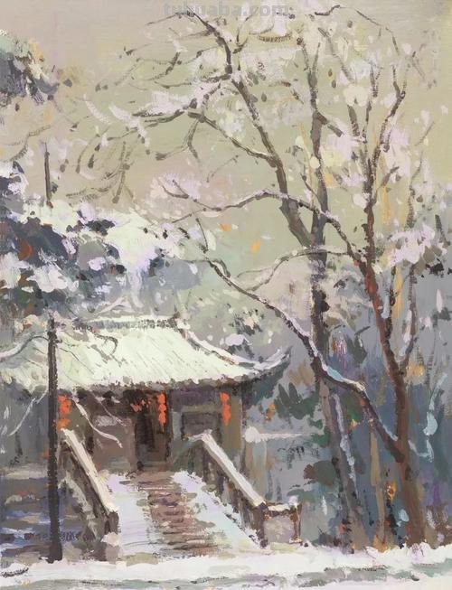 色彩风景范画：用色彩展现自然的美与神秘 